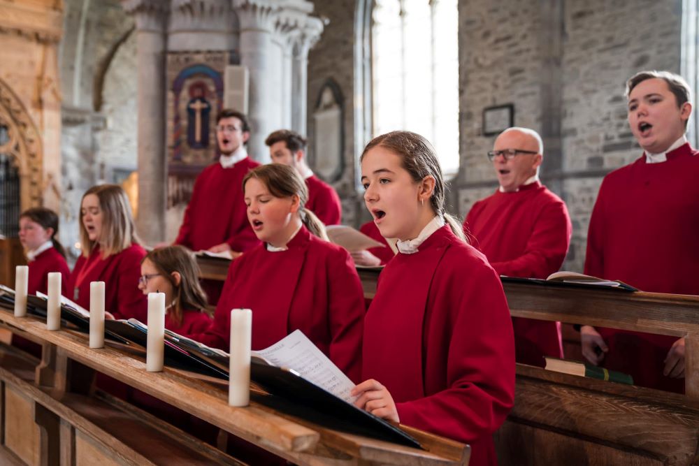 The Choir of St Davids Cathedral, Wales