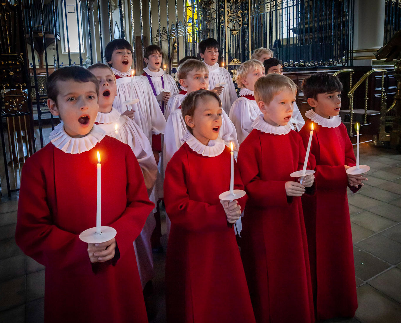 Derby Cathedral boy choristers